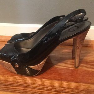 Guess platform heels